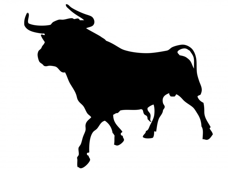 black-bull-silhouette-clipart
